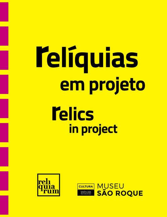 Capa Relíquias em projeto