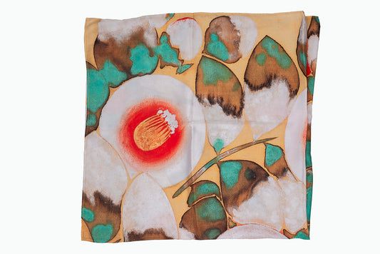 Lady's Scarf "Camellias"