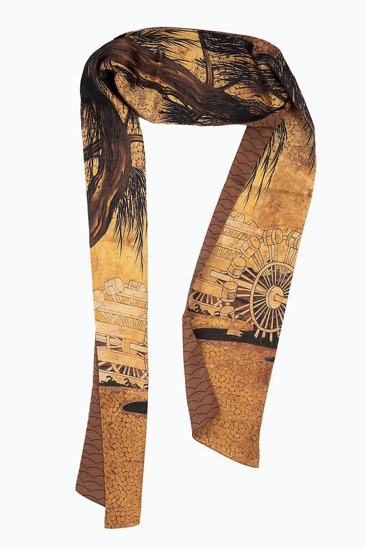 "Biombo" men's handkerchief