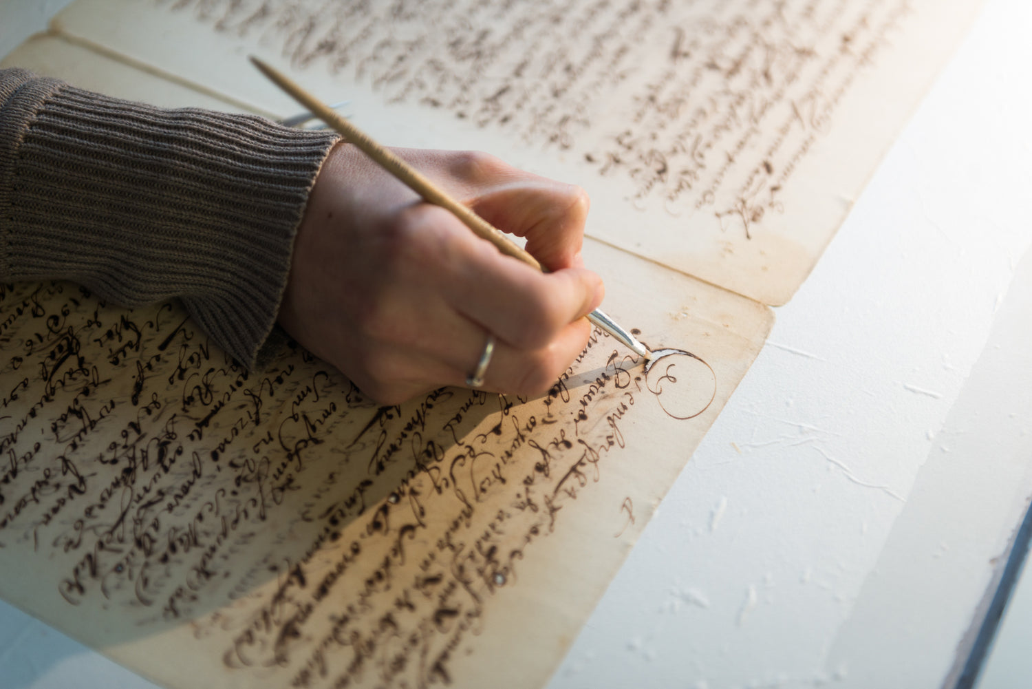 Restauro de livros_Arquivo Histórico