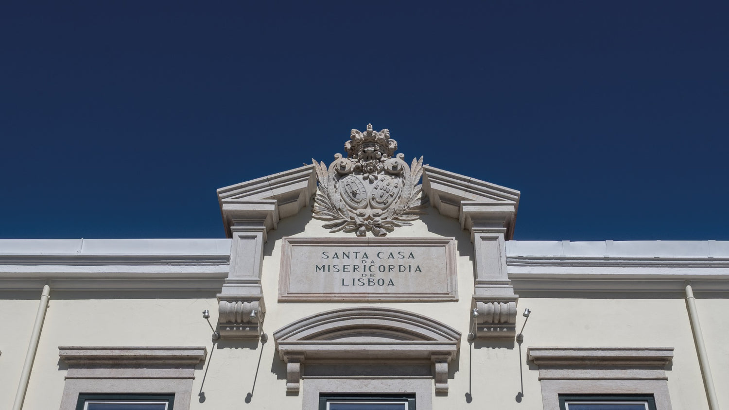 Fachada do edifício da Santa Casa