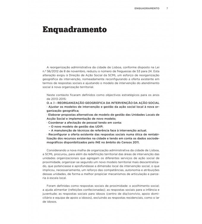 Management reference for development and proximity intervention units (UDIP)