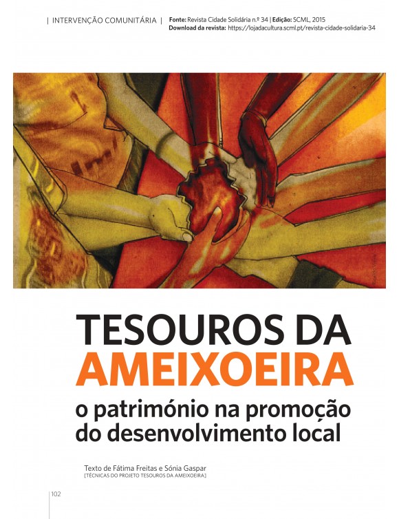 Artigo: Tesouros da ameixoeira. O património na promoção do desenvolvimento local