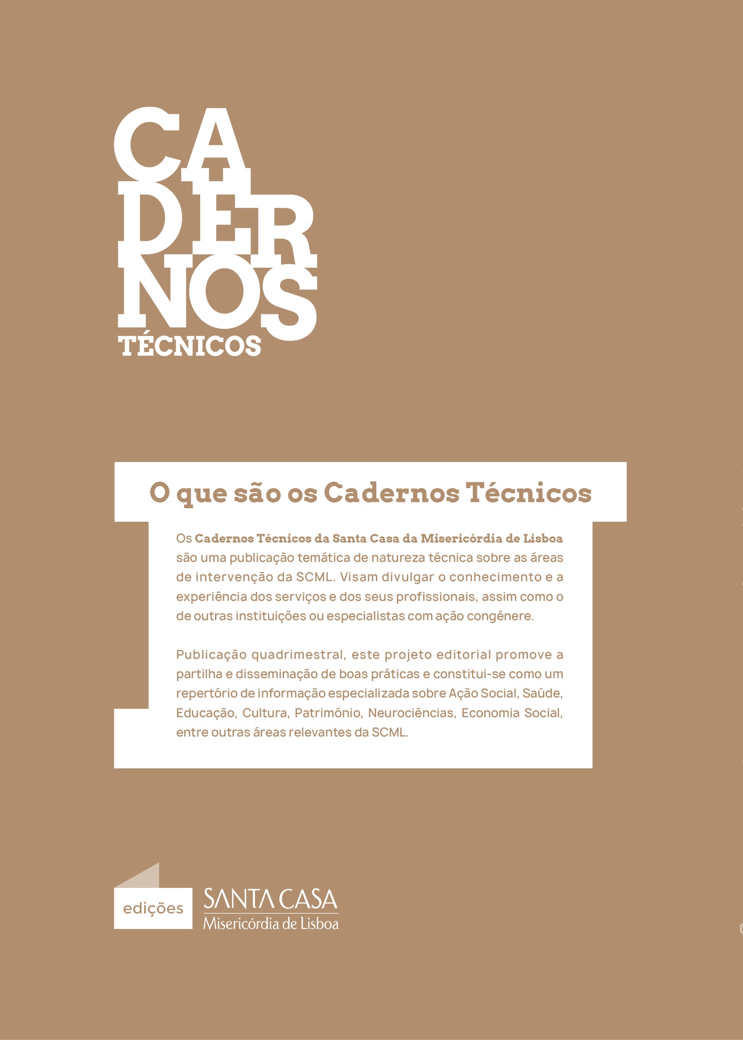 Cadernos técnicos 08 - Conservação e restauro de bens culturais