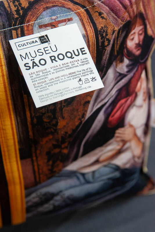 Bolsa necessaire - vida de São Roque