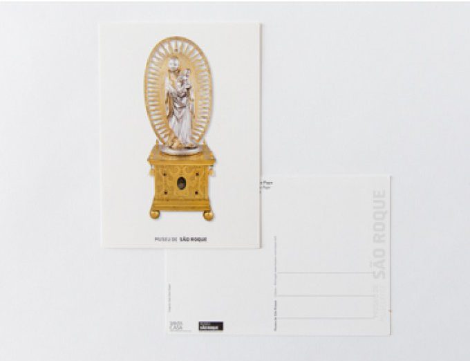 Postcard - Our Lady with the Child