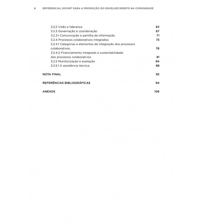 GOVINT framework for the promotion of aging in the community