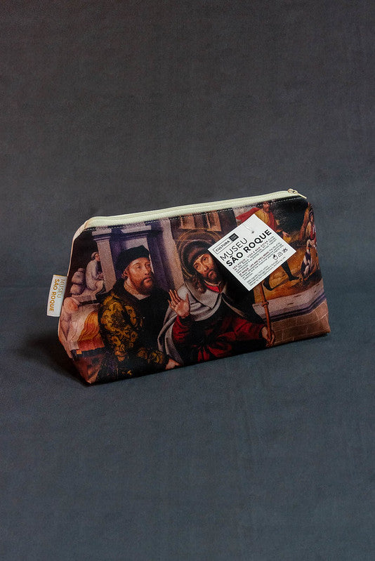 Bolsa necessaire - vida de São Roque