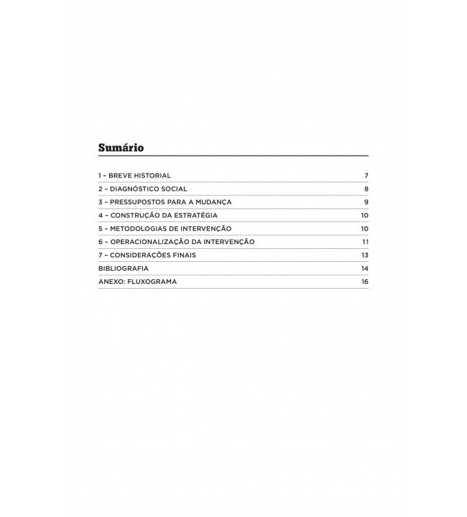 São Bento Social Support Center: structuring processes