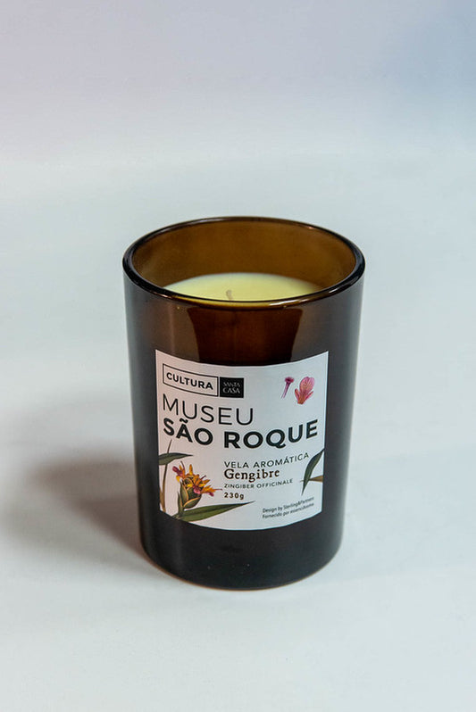 ginger scented candle