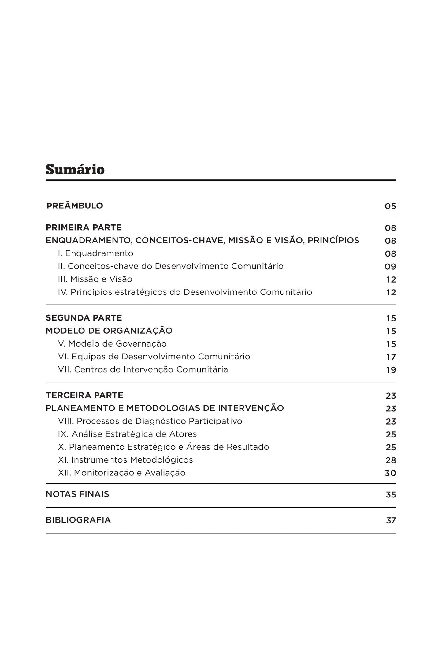 Referencial teórico e metodológico do desenvolvimento comunitário