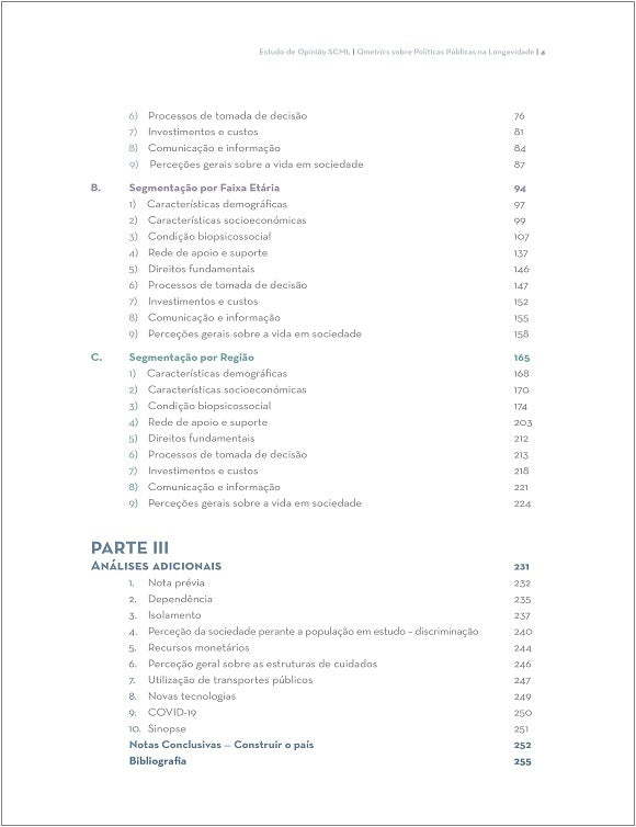 Estudo de Opinião SCML/QMETRICS sobre Políticas Públicas