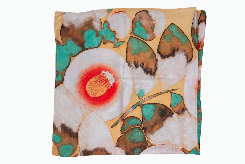 Lady's Scarf "Camellias"