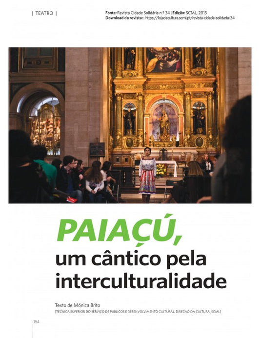 Artigo: Paiaçú, um cântico pela interculturalidade