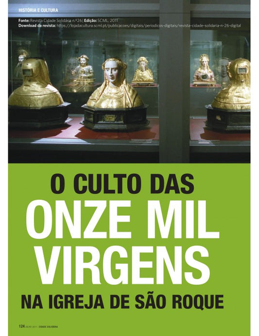 Artigo: O culto das onze mil virgens na igreja de São Roque