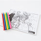 Colored pencil box and puzzle - D. João V
